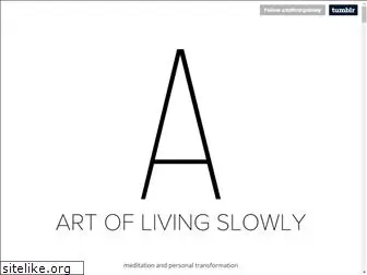 artoflivingslowly.com