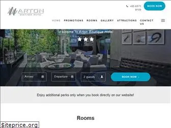 artonhotel.com