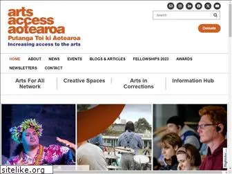 artsaccess.org.nz