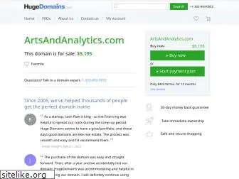 artsandanalytics.com