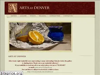 artsatdenver.com