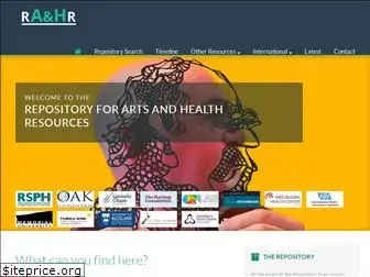 artshealthresources.org.uk