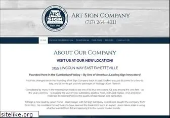 artsignco.com