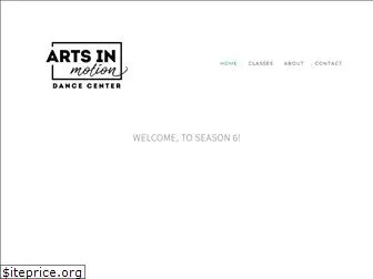 artsinmotiondance.com