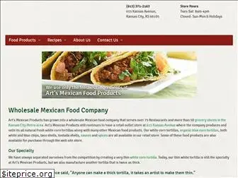 artsmexicanfoodproducts.com