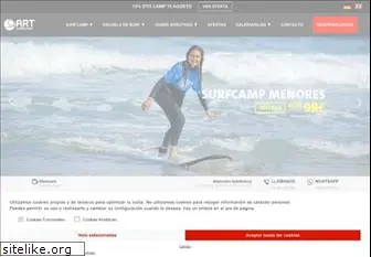 artsurfcamp.com