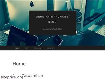 arunpatwardhan.com