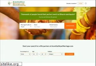 arunthathiyarmarriage.com