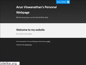 arunviswanathan.com