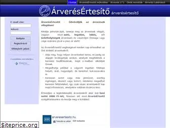 arveresertesito.hu