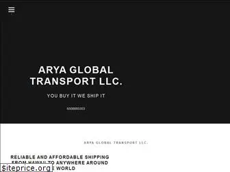 aryaglobaltransport.com