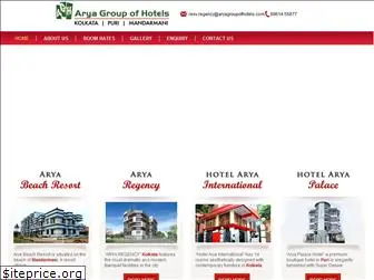 aryagroupofhotels.com