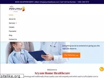 aryamhealthcare.com