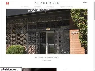 arzbergerstationers.com