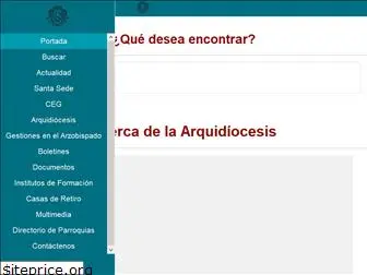arzobispadodeguatemala.com