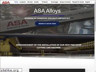 asaalloys.com