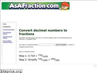 asafraction.com