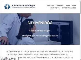 asanchezradiologos.com