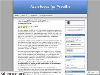 asanideasforwealth.wordpress.com