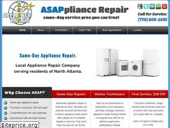 asapapplianceatlanta.com