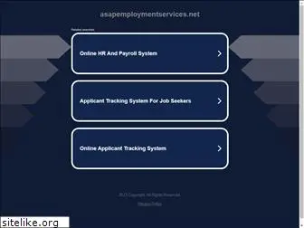 asapemploymentservices.net