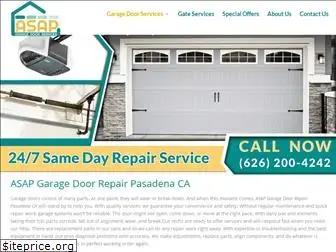 asapgaragedoorrepair.com