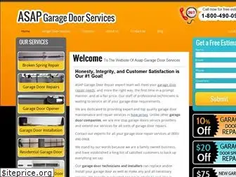 asapgaragedoorsrepair.com