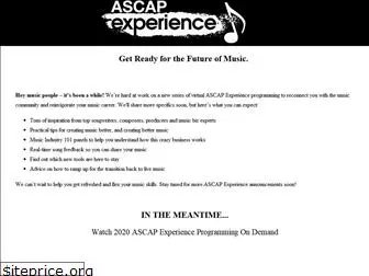 ascapexperience.com