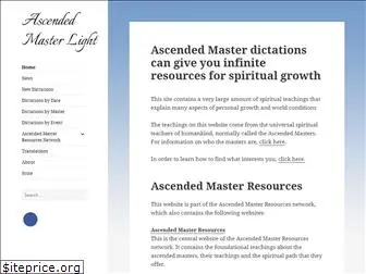 ascendedmasterlight.com