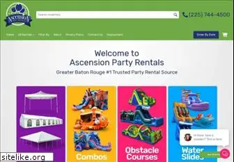 ascensionpartyrentals.com