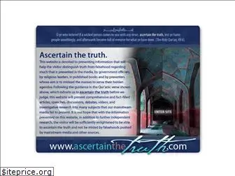 ascertainthetruth.com