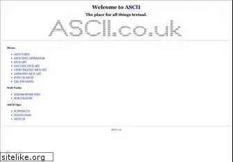 ascii.co.uk