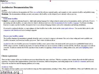 asciidoctor-docs.netlify.com