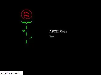 asciirose.com