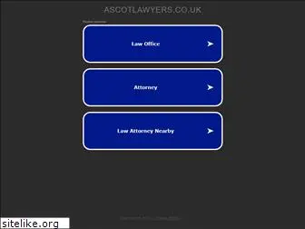 ascotlawyers.co.uk