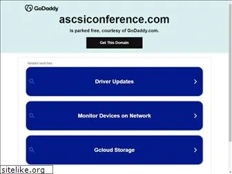 ascsiconference.com