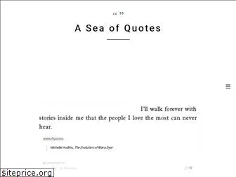 aseaofquotes.com