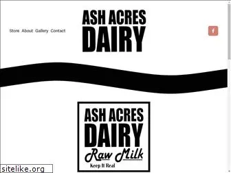 ashacresrawmilk.com