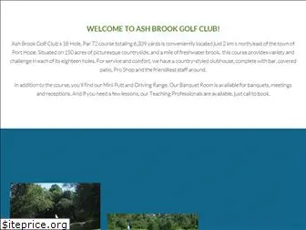 ashbrookgolfclub.com