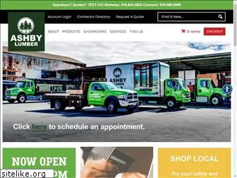 ashbylumber2.com