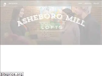 asheboromilllofts.com