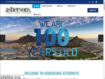 ashersons.co.za