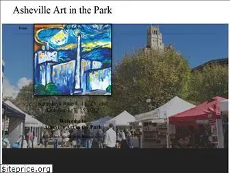 ashevilleartinthepark.com