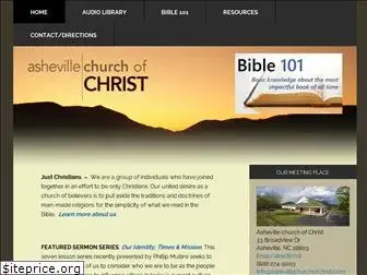 ashevillechurchofchrist.com