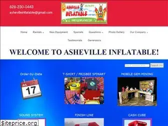 ashevilleinflatables.com