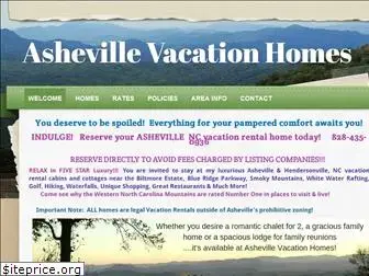 ashevillevacationhomes.com