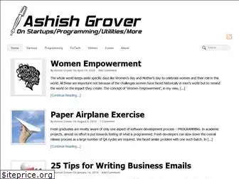 ashishgrover.com