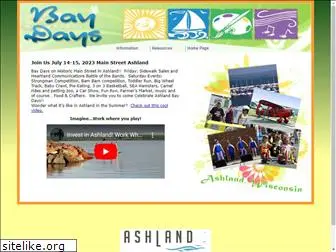 ashlandbaydays.com