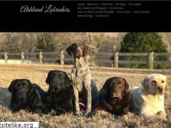 ashlandlabradors.com