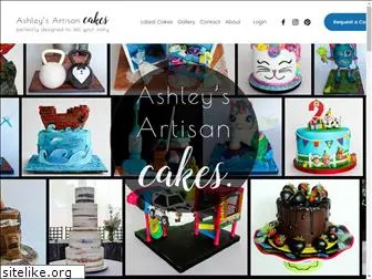 ashleysartisancakes.com